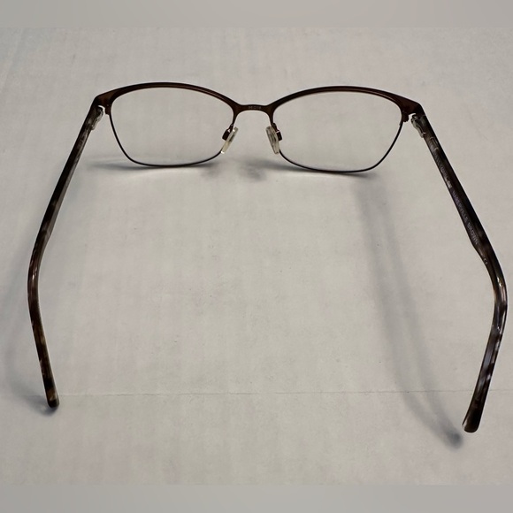 Clearvision Naperville Brown 56/16/140 Flex Hinge Eyeglasses Bronze Rim Tortoise - Picture 8 of 8